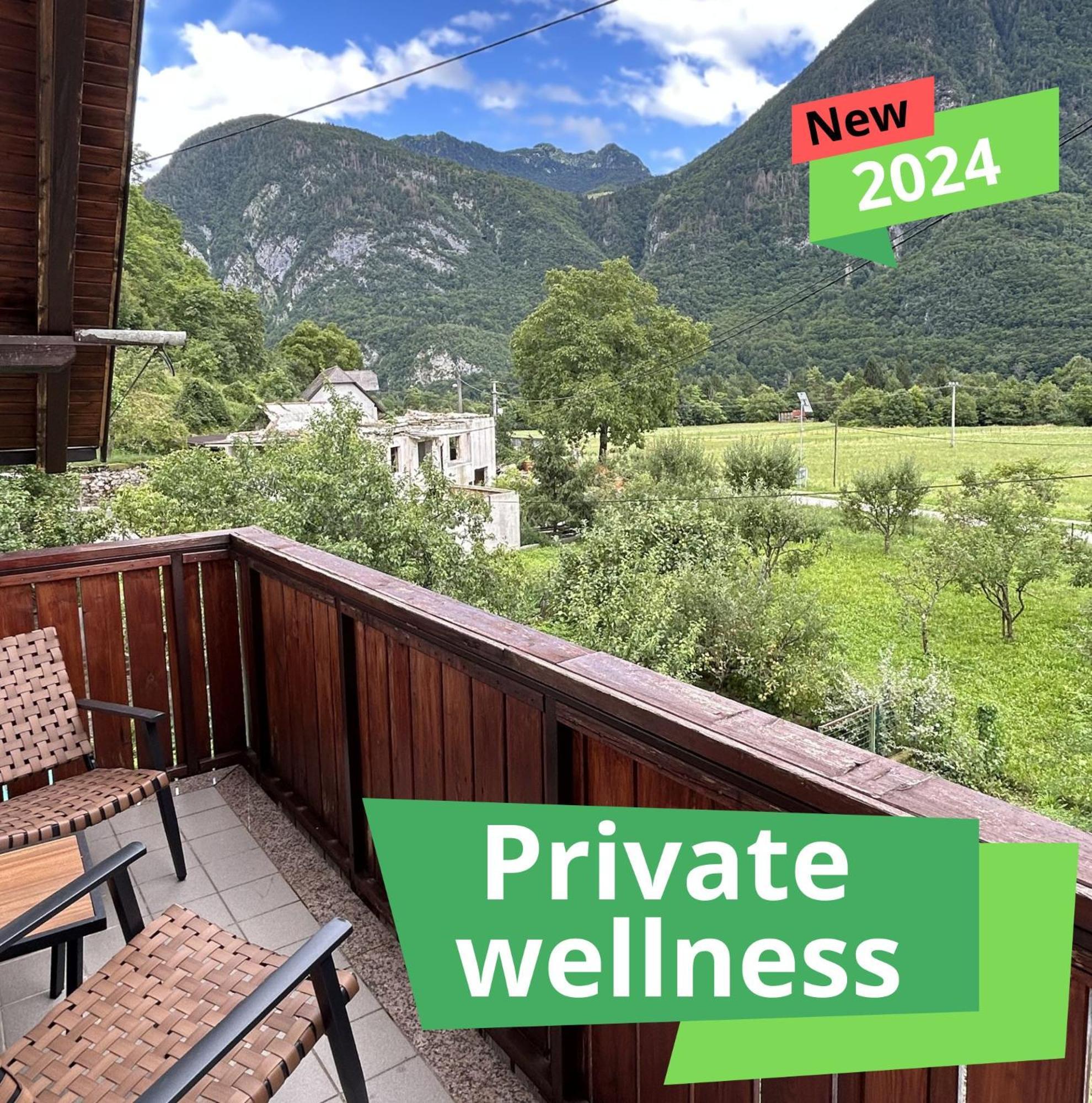 Apartments & Wellness Kal Koritnica Бовец Екстер'єр фото